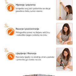 Imitacija drveta - postavljanje